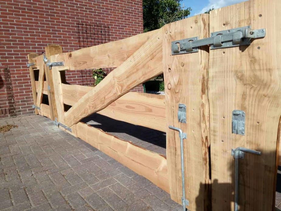 Hoftor Holz Douglasie