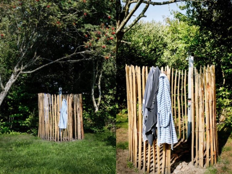Gartendusche Sichtschutz