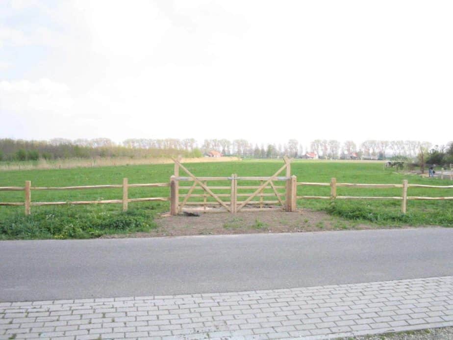 Engl. Einfahrtstor Holz – Doppeltor Eiche