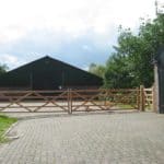 Weidetor Holz