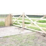 Weidetor Holz