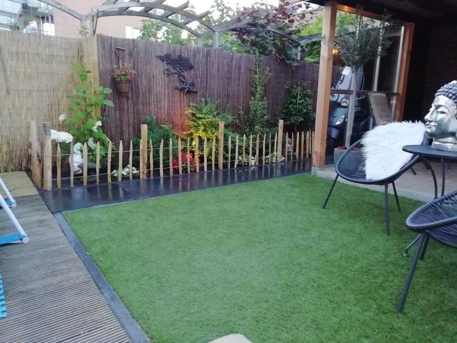 Staketenzaun aus Kastanie 50 cm - Adéquat