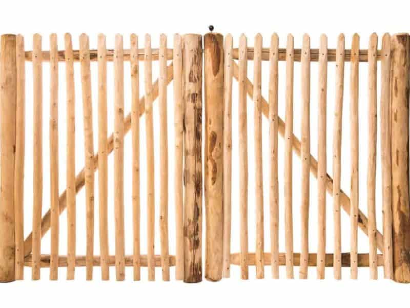 Staketenzaun Tor – Doppeltor 120 cm