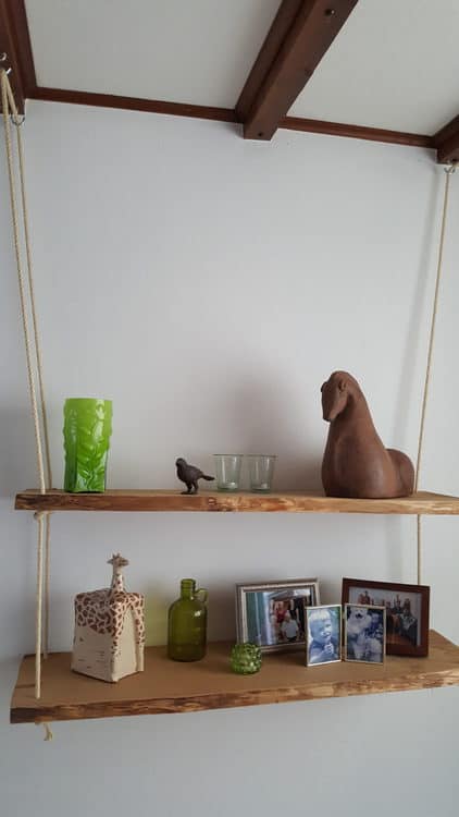 Kastanienholz Bretter mit Baumkante – Bild 4