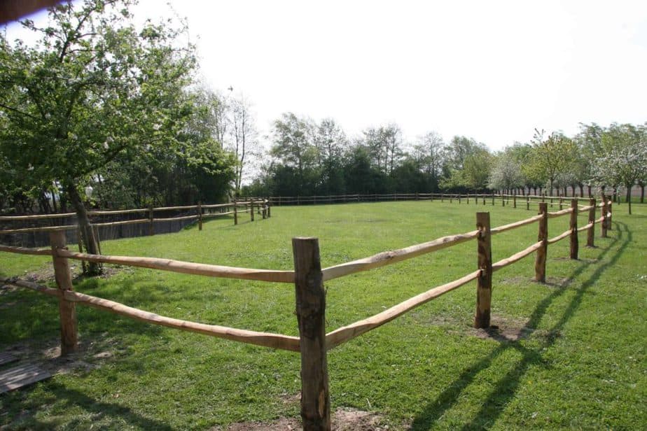 Eckpfosten Kastanie System 2 – Rund – Bild 5