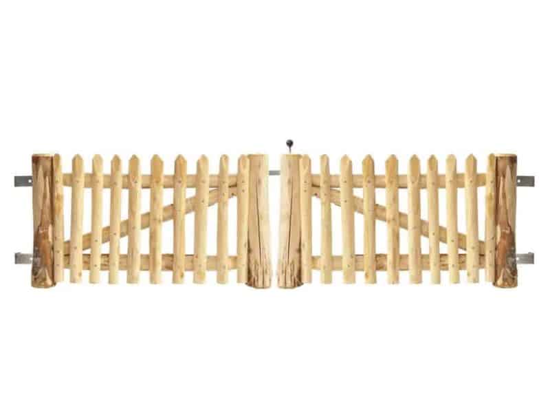 Staketenzaun Tor - Doppeltor 50 cm
