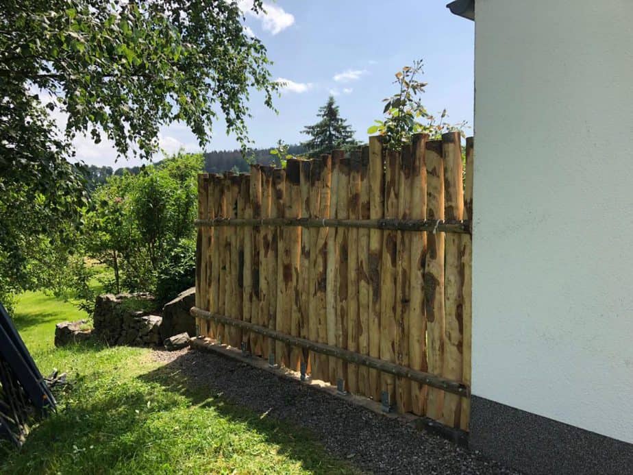Sichtschutz Kastanien Pfosten 10-12 cm | Adéquat