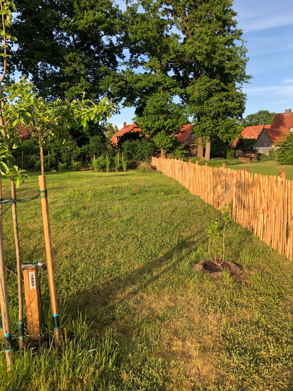 Staketenzaun 120 cm Höhe