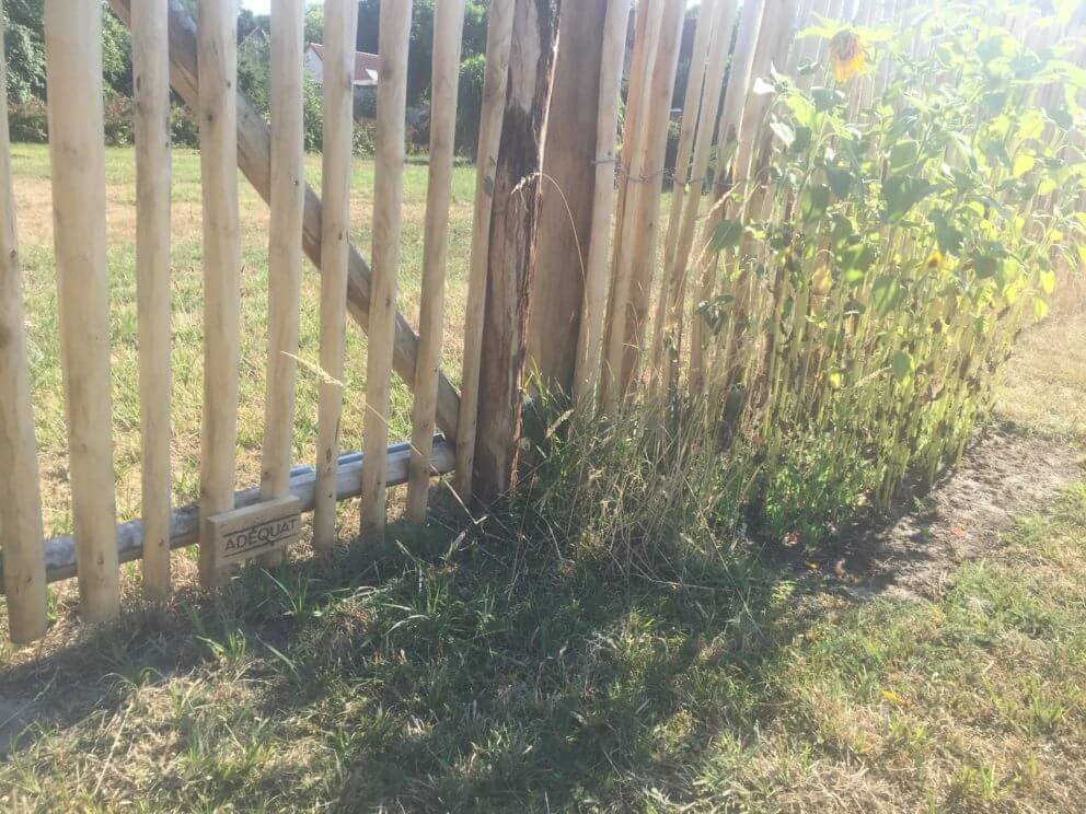 Staketenzaun Tor 120 cm hoch, 100 cm breit