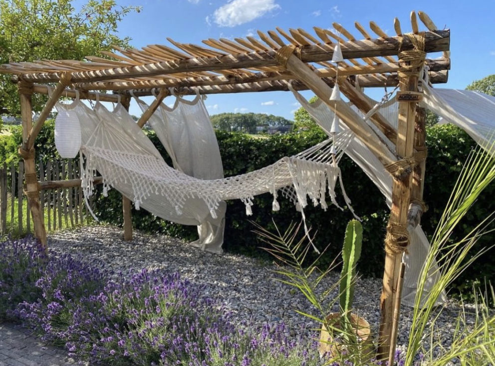 Hängematte Pfosten Pergola