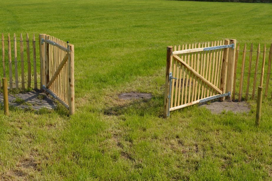 Kastanjelåge dobbelt 100 cm høj - Image 4
