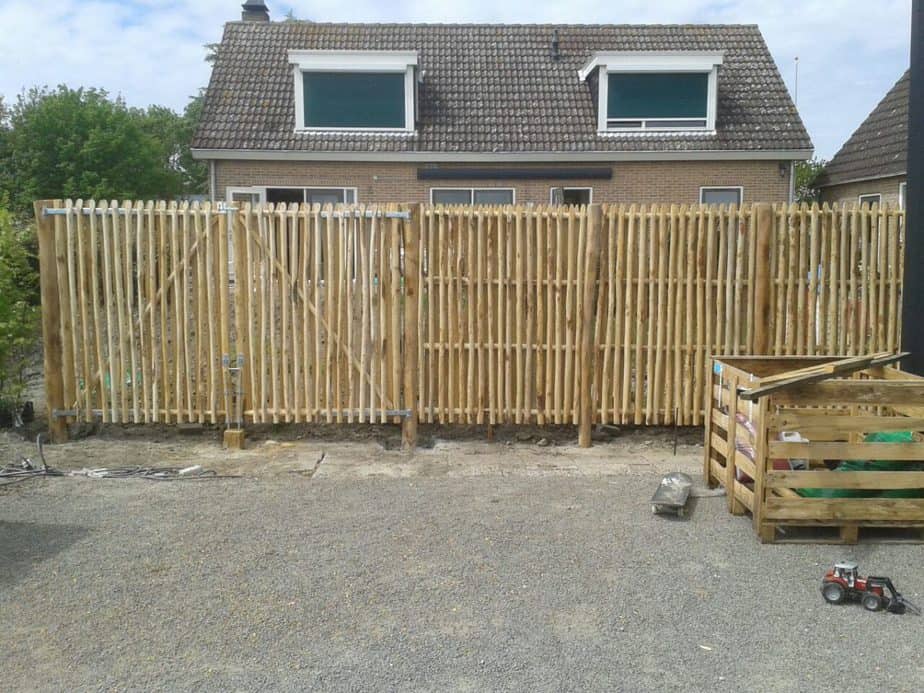 Kastanjelåge dobbelt 200 cm høj - Image 3