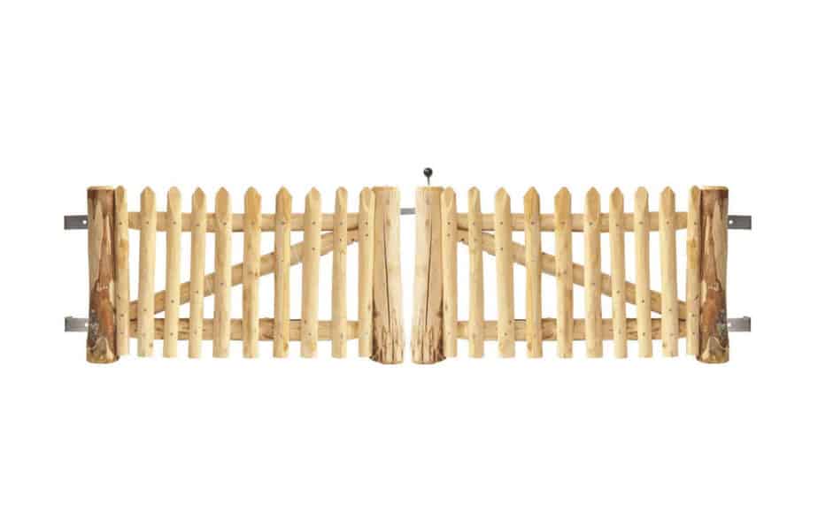 Kastanjelåge dobbelt 50 cm høj