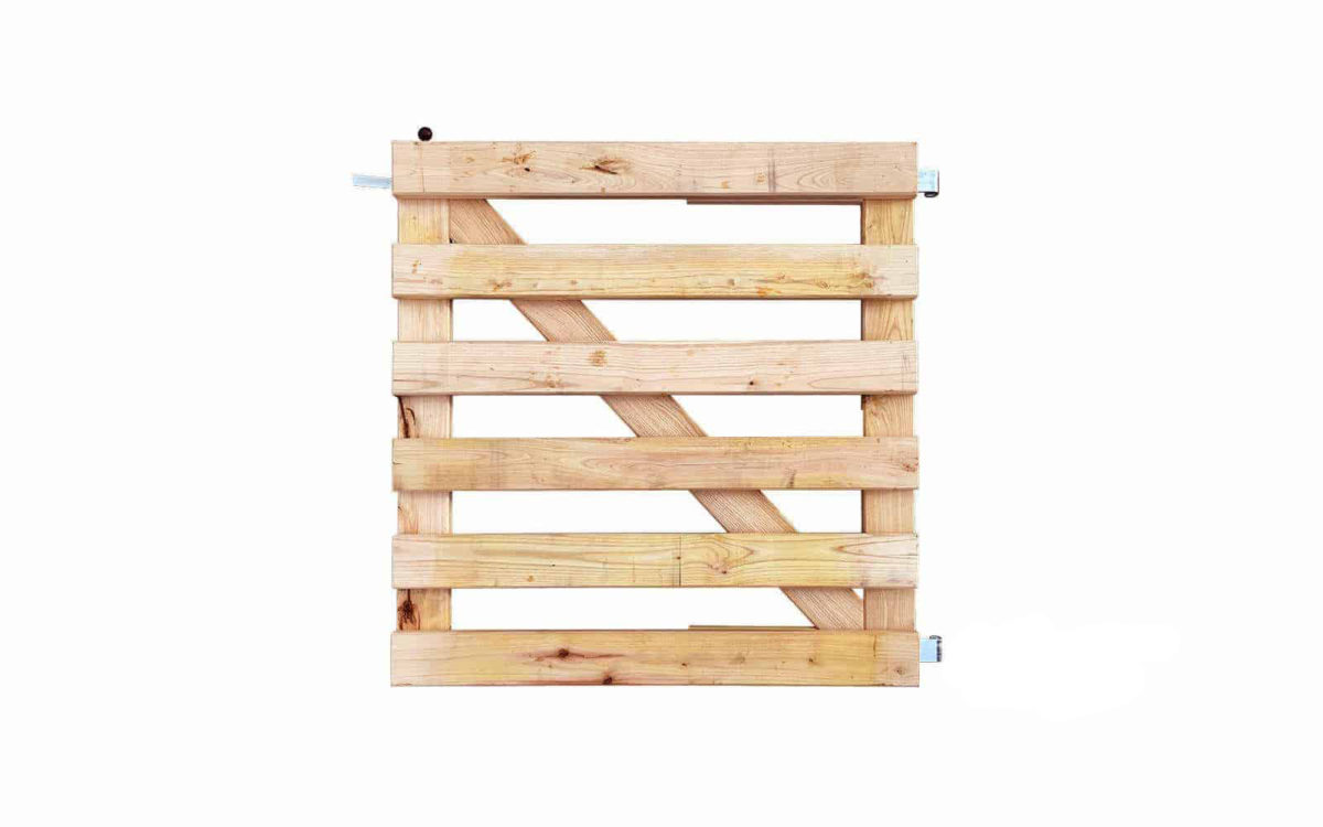Portail recyclé
