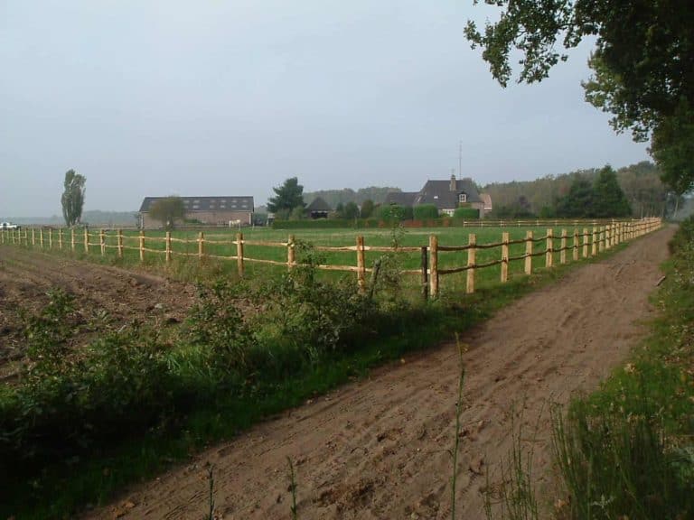 Post & Rail 2-niveaux montants de coin