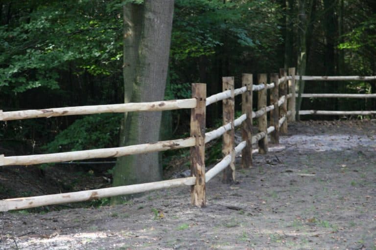 Projet Post & Rail lisses rondes