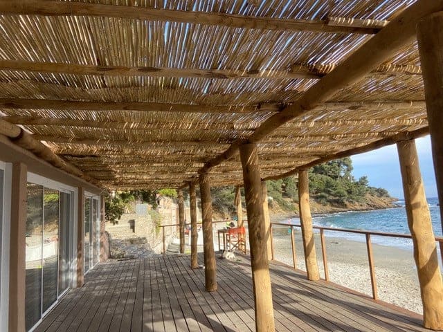 la pergola en robinier