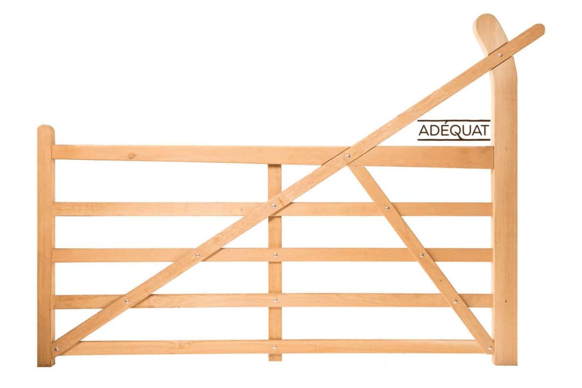 Portail néerlandais arc chêne simple – Image 4