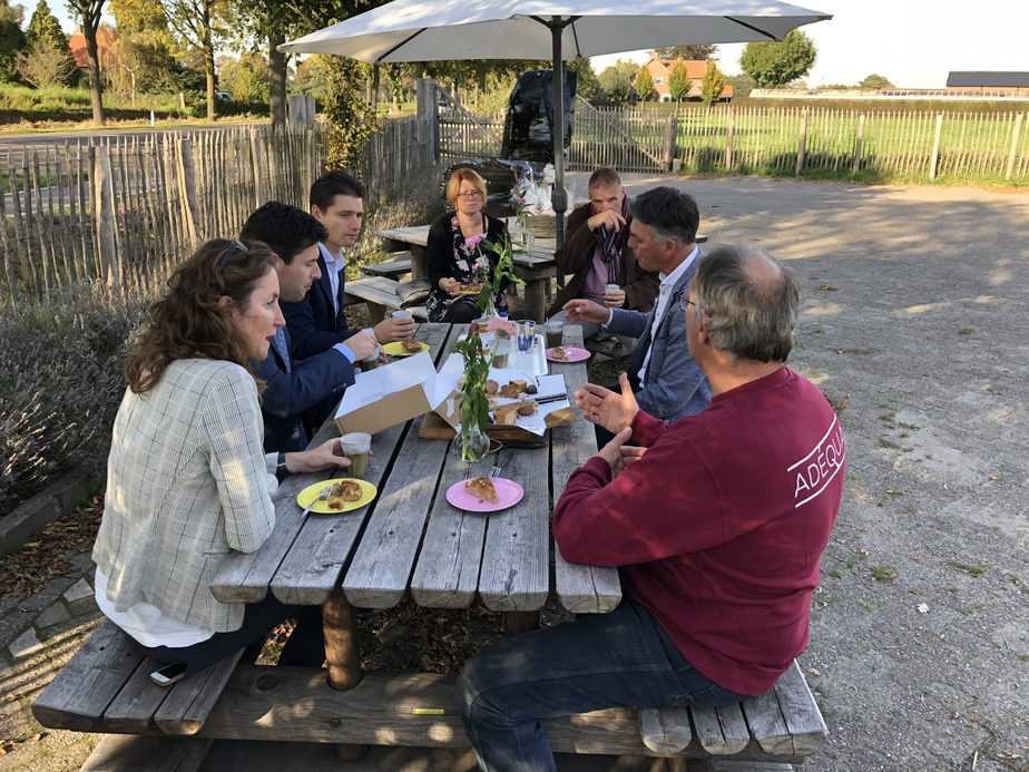 Visite prestigieuse chez Adéquat !