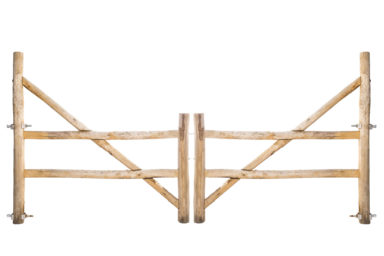 Post & Rail poort 2-niveau trekboom dubbel