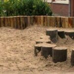 Aire de jeux en bois - Adéquat