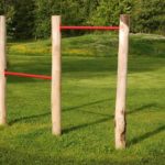 Aire de jeux en bois - Adéquat
