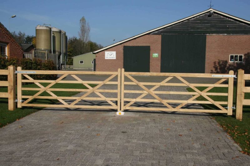 Engelse poort eiken dubbel - Afbeelding 5