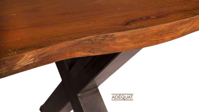Eettafel van warmrood kersenhout - Afbeelding 3
