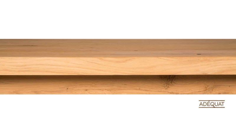 Prachtige robuuste eiken tafel - Afbeelding 2