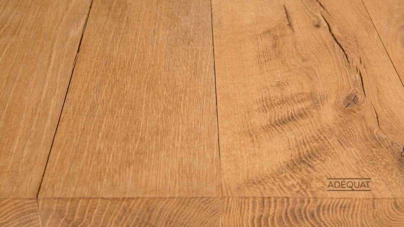 Prachtige robuuste eiken tafel - Afbeelding 3