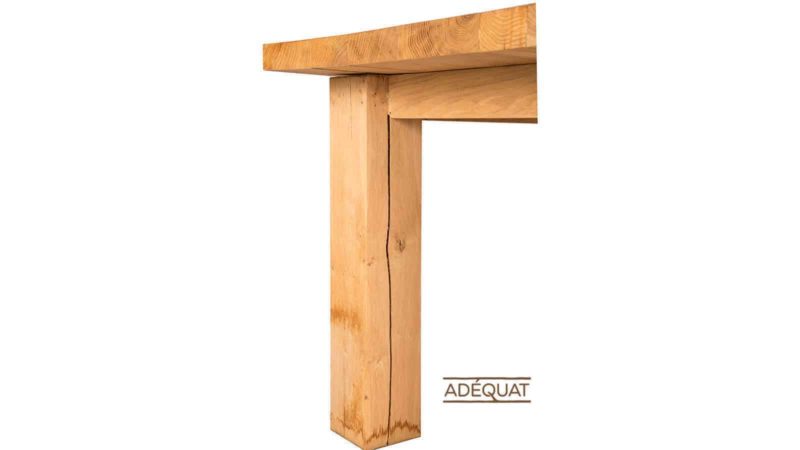 Prachtige robuuste eiken tafel - Afbeelding 4