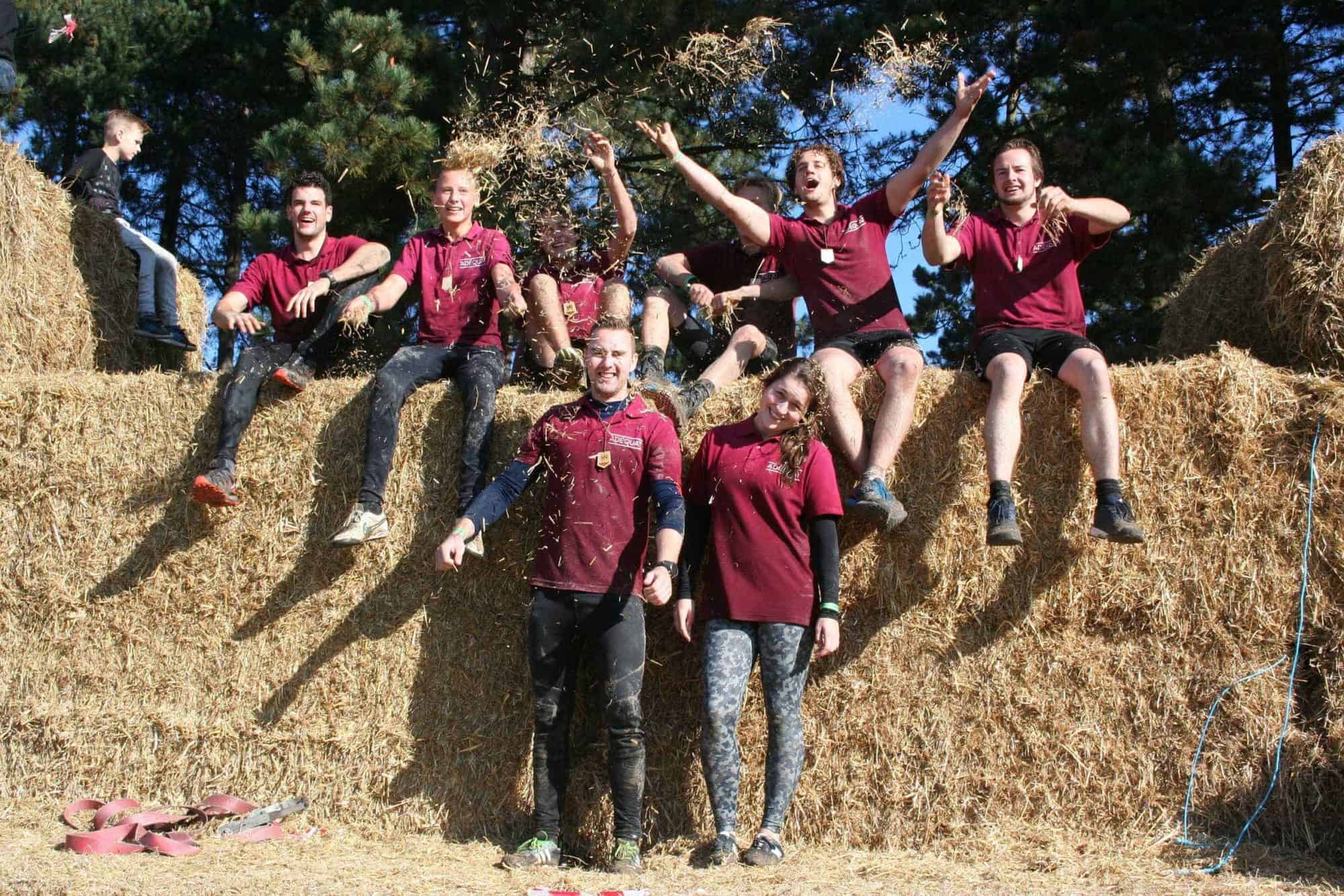 Adéquat, een ijzersterk team op de Musclerun 2016!