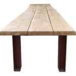 Eikenhouten tuintafel