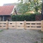 houten poort