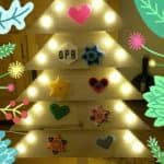 houten kerstboom