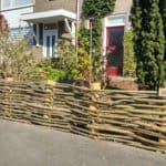 wilgentenen schutting