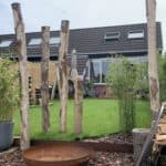 Kastanje palen met een diameter van 13-16 cm Adéquat