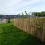 Schapenhek robinia 120 cm hoog met een lat-afstand van 4 cm Adequat