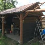 Kastanjehouten palen Adéquat