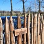 Frans schapenhek 150 cm hoog met latafstand 4 cm