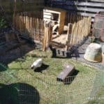 Staketenzaun Kastanie 80 cm Adequat