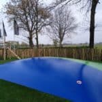 Rasterhekwerk 120 cm en een latafstand van 4 cm Adequat