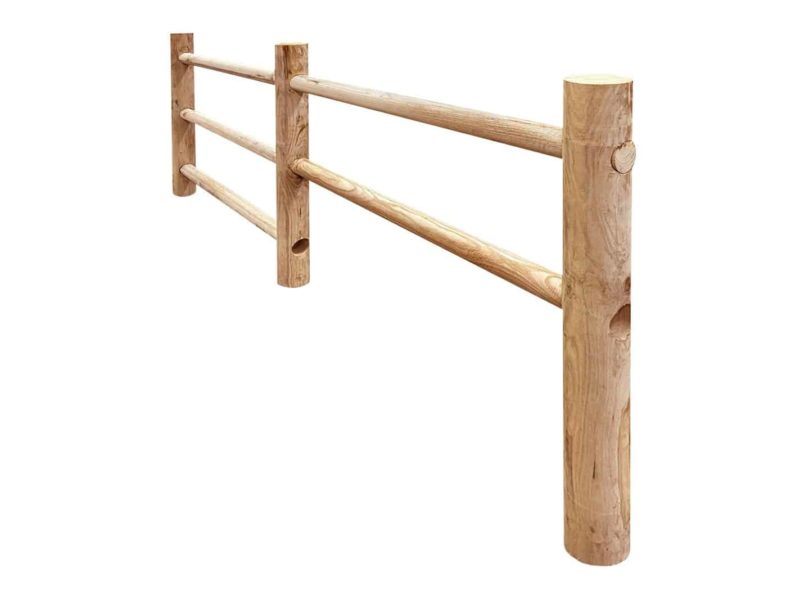 Post & Rail cilindrisch gefreesd