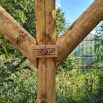 Kastanje palen 10-12 cm in verschillende afmetingen voor een pergola, kastanje paal Adequat