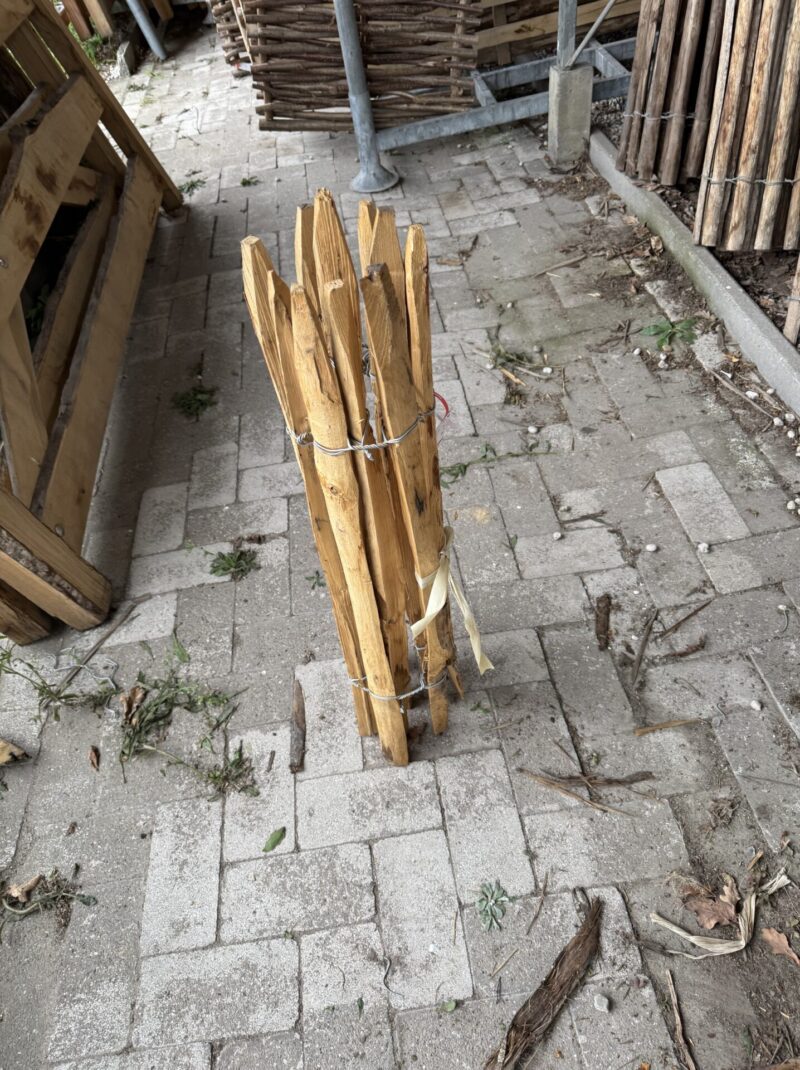 Kastanje schapenhek 80 cm hoog, latafstand 4 cm - 80 cm lang (198)