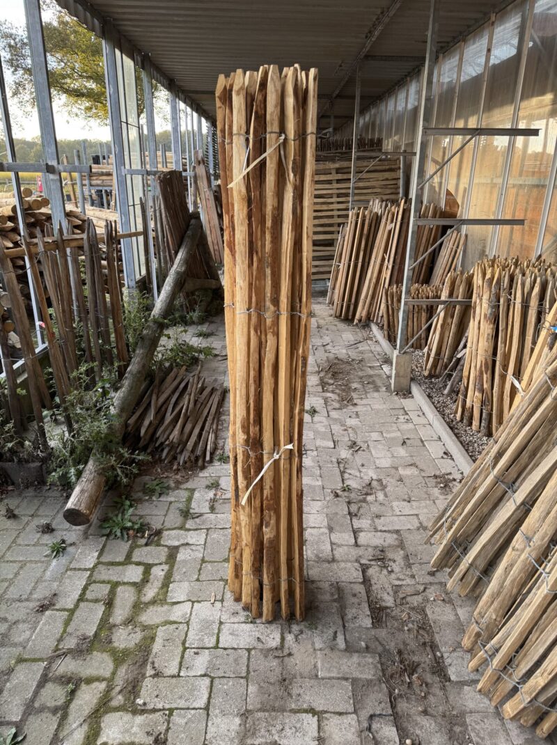 Kastanje schapenhek 175 cm hoog, latafstand 2 cm - 170 cm lang (3)