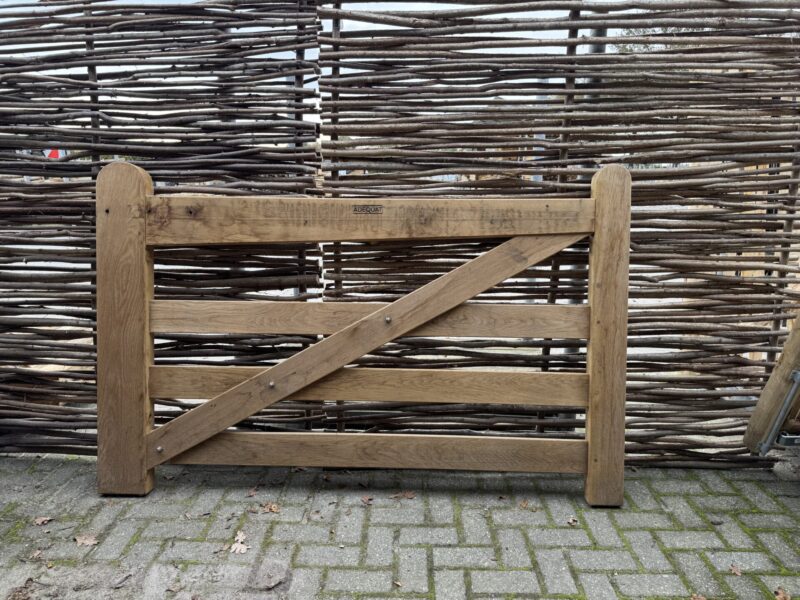 Nr58 nederlandse poort eik 190Bx120H